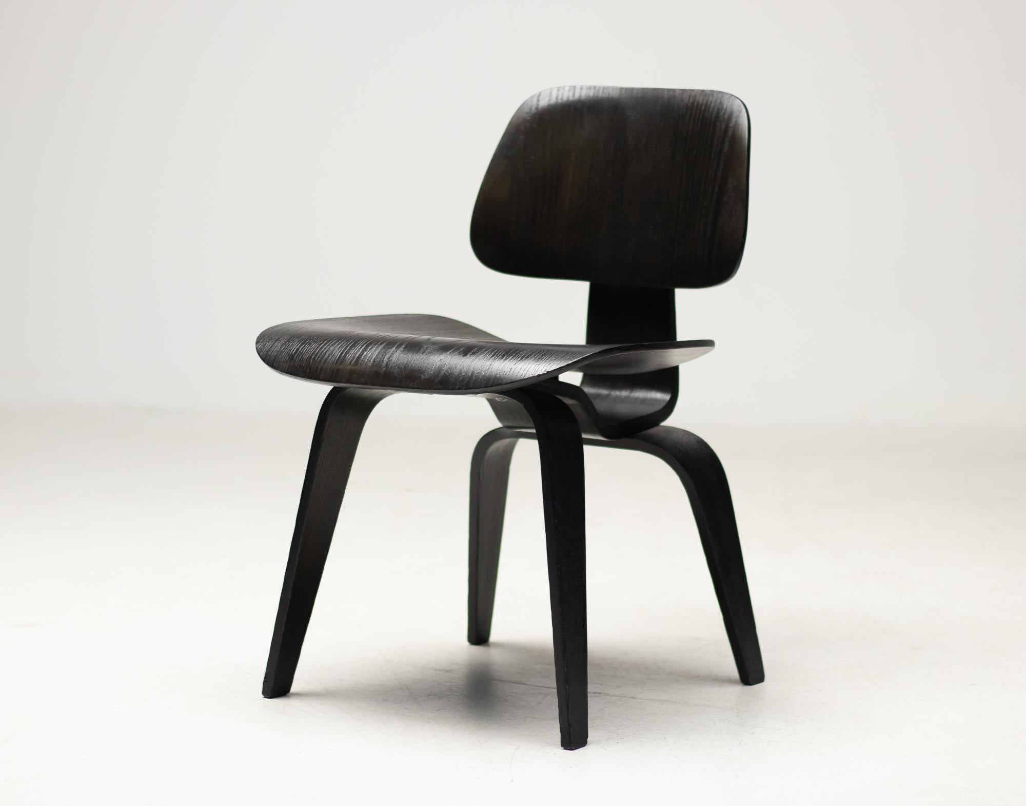 Charles and Ray Eames DCW Chair by Herman Miller 1
