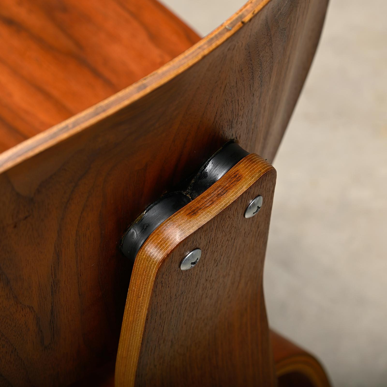 Charles and Ray Eames DCW Walnut Plywood Dining Chair for Evans Products Company 4