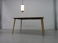 Charles and Ray Eames Dining Table DTM-3 in Walnut, circa 1950, Herman Miller