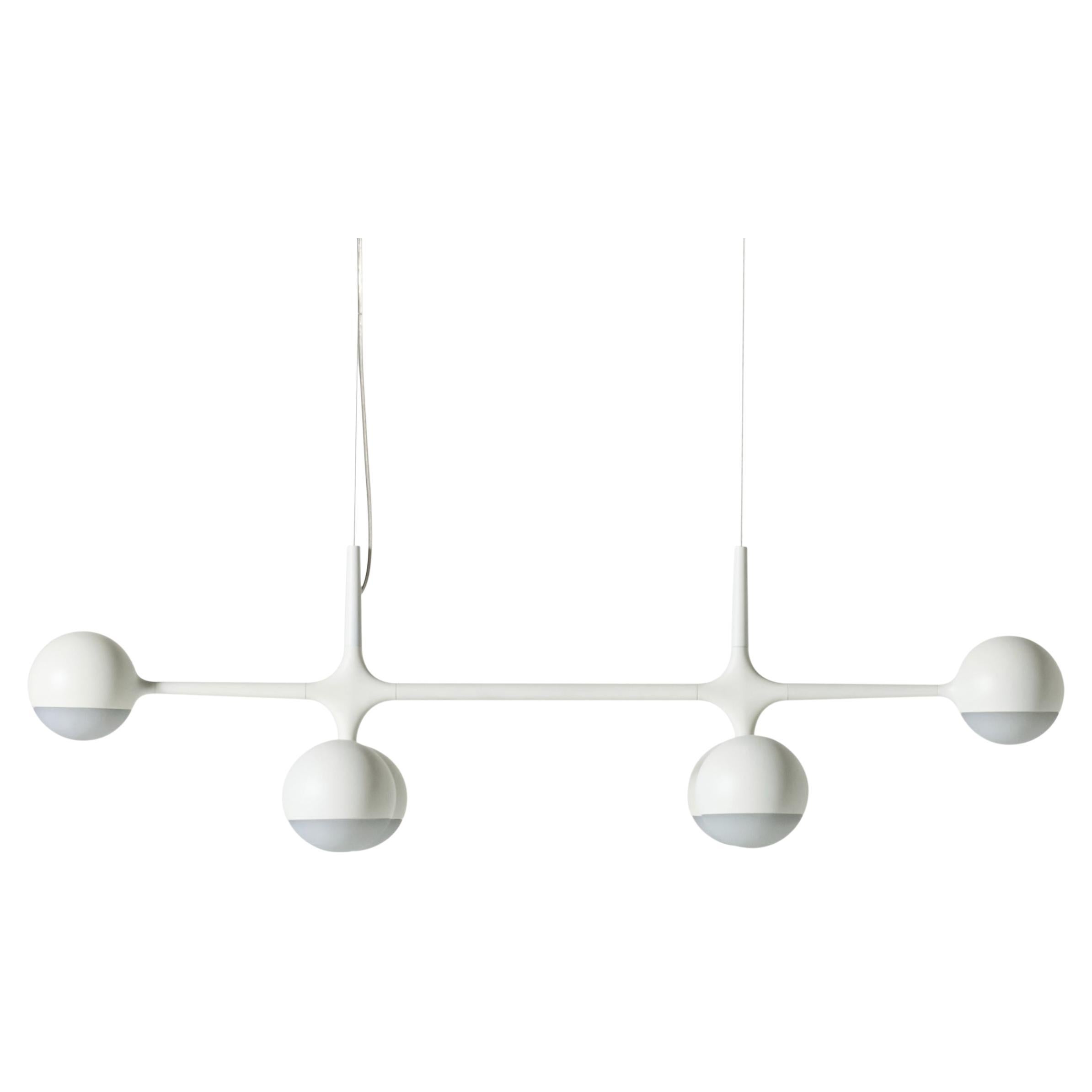 Charles And Ray Eames Dot Pattern Light Suspension 6 Spheres Lamp by Cassina