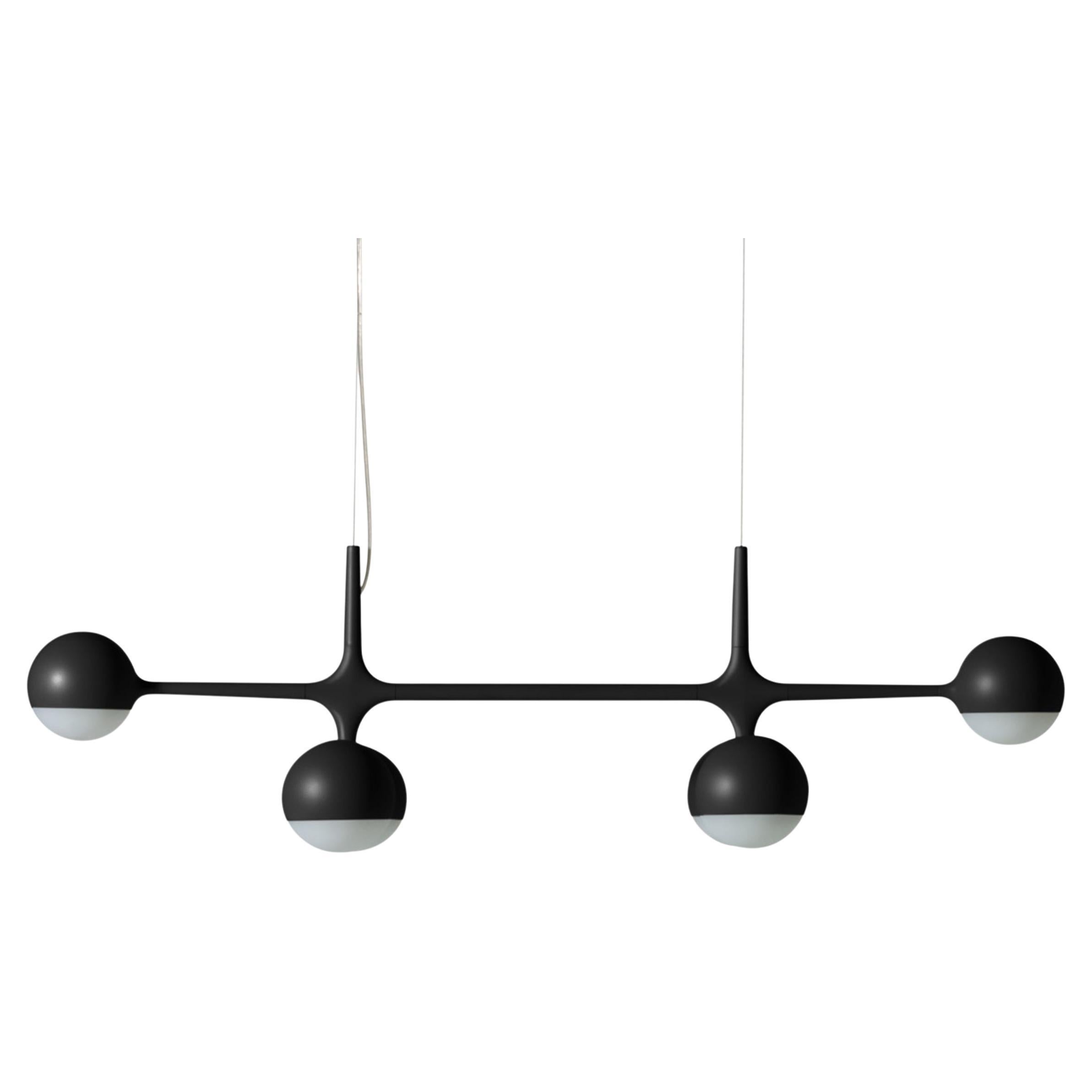 Charles And Ray Eames Dot Pattern Light Suspension 6 Spheres Lamp by Cassina