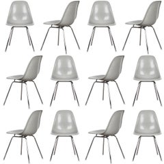 Charles and Ray Eames DSX Dining Chair Sea Foam Green Light, Vitra