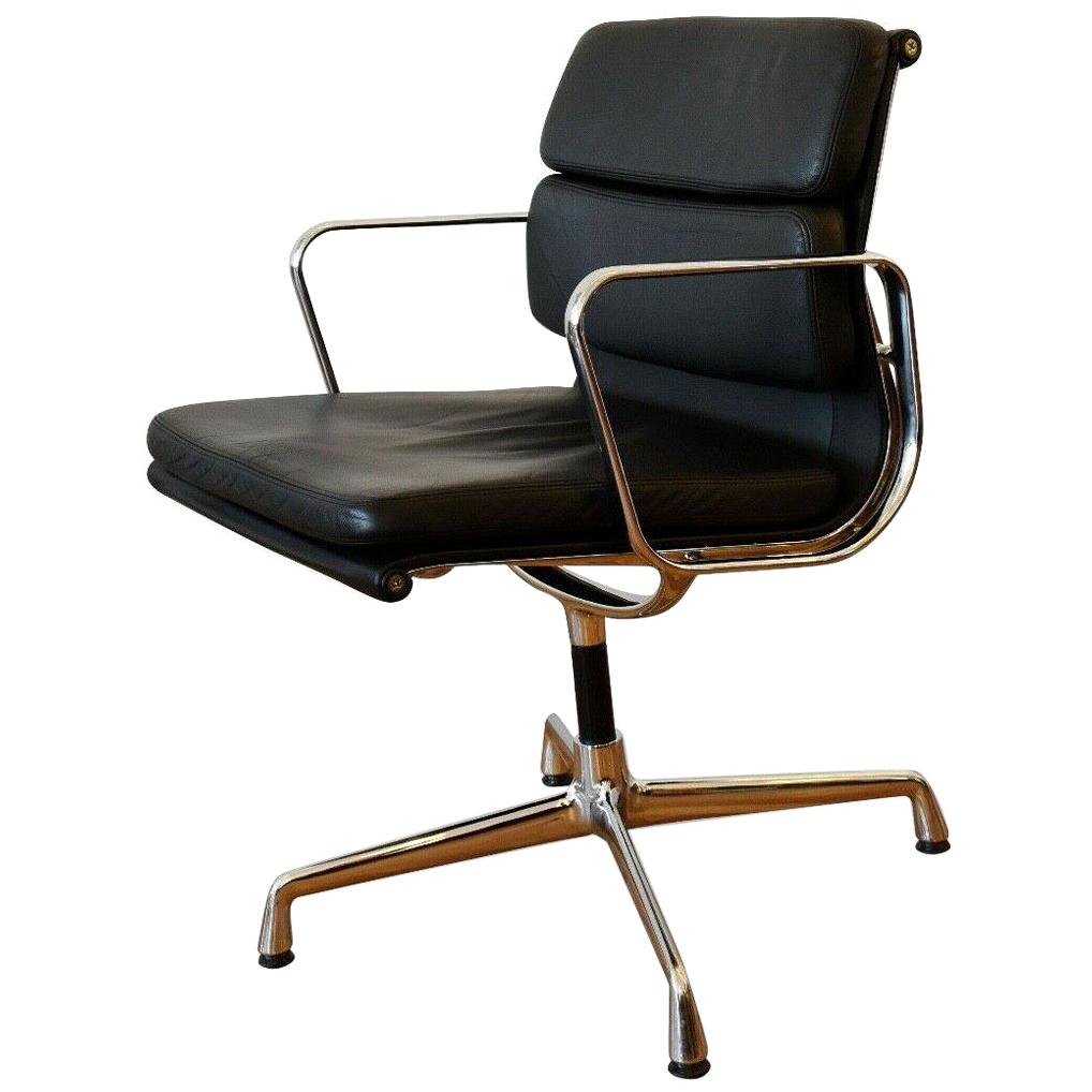 Charles and Ray Eames EA 208 Soft Pad Office Chair for Vitra