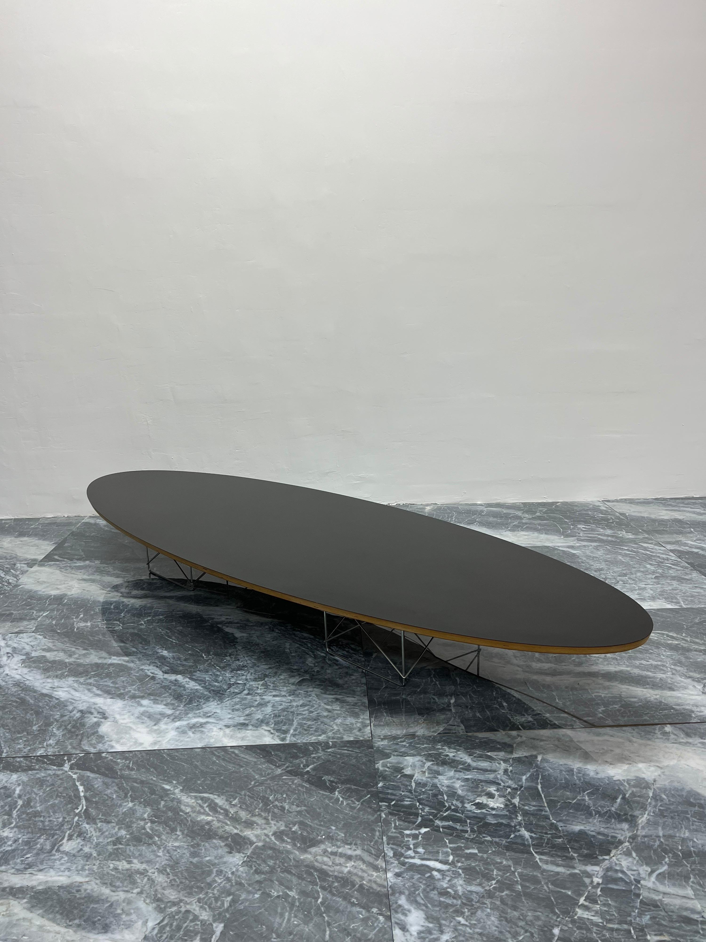 Charles and Ray Eames Elliptical Aka Surfboard Table for Herman Miller, 1990s 1