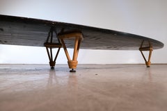 Charles and Ray Eames Elliptical Coffee Table for Herman Miller Surfboard