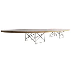 Charles and Ray Eames Elliptical Coffee Table for Herman Miller Surfboard