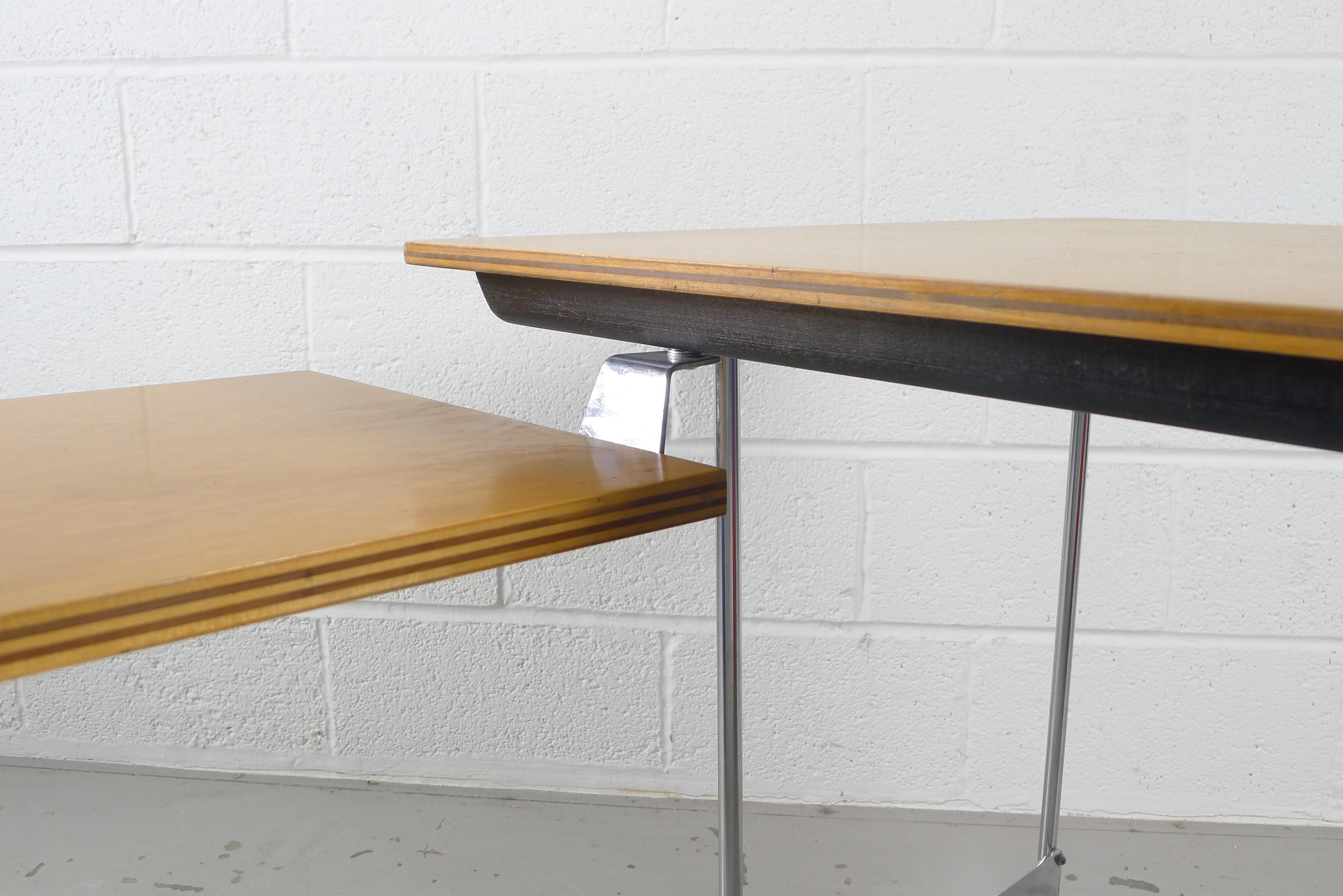 Charles and Ray Eames Esu Desk and Return, Second Series, circa 1955 In Good Condition In Wargrave, Berkshire