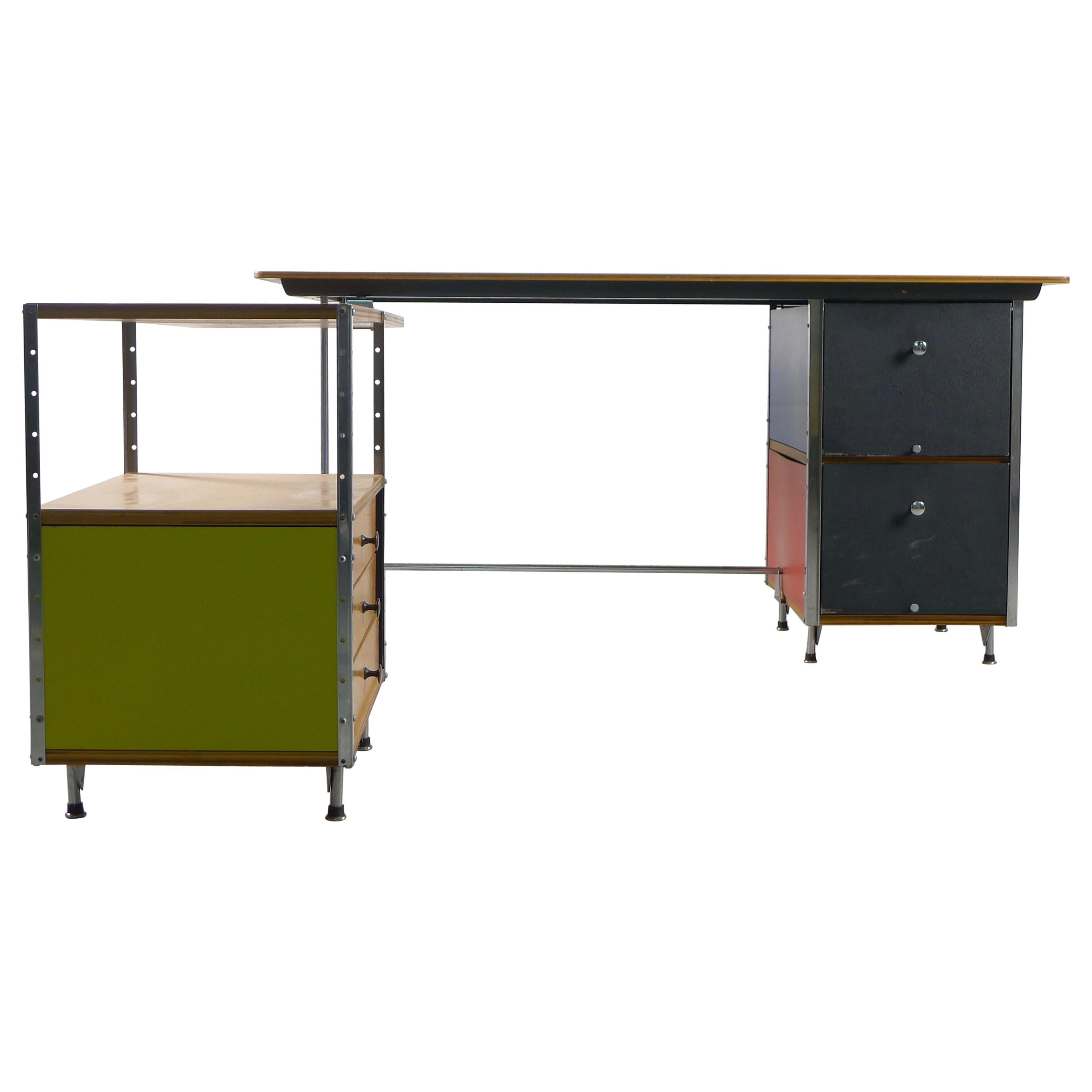 Charles and Ray Eames Esu Desk and Return, Second Series, circa 1955