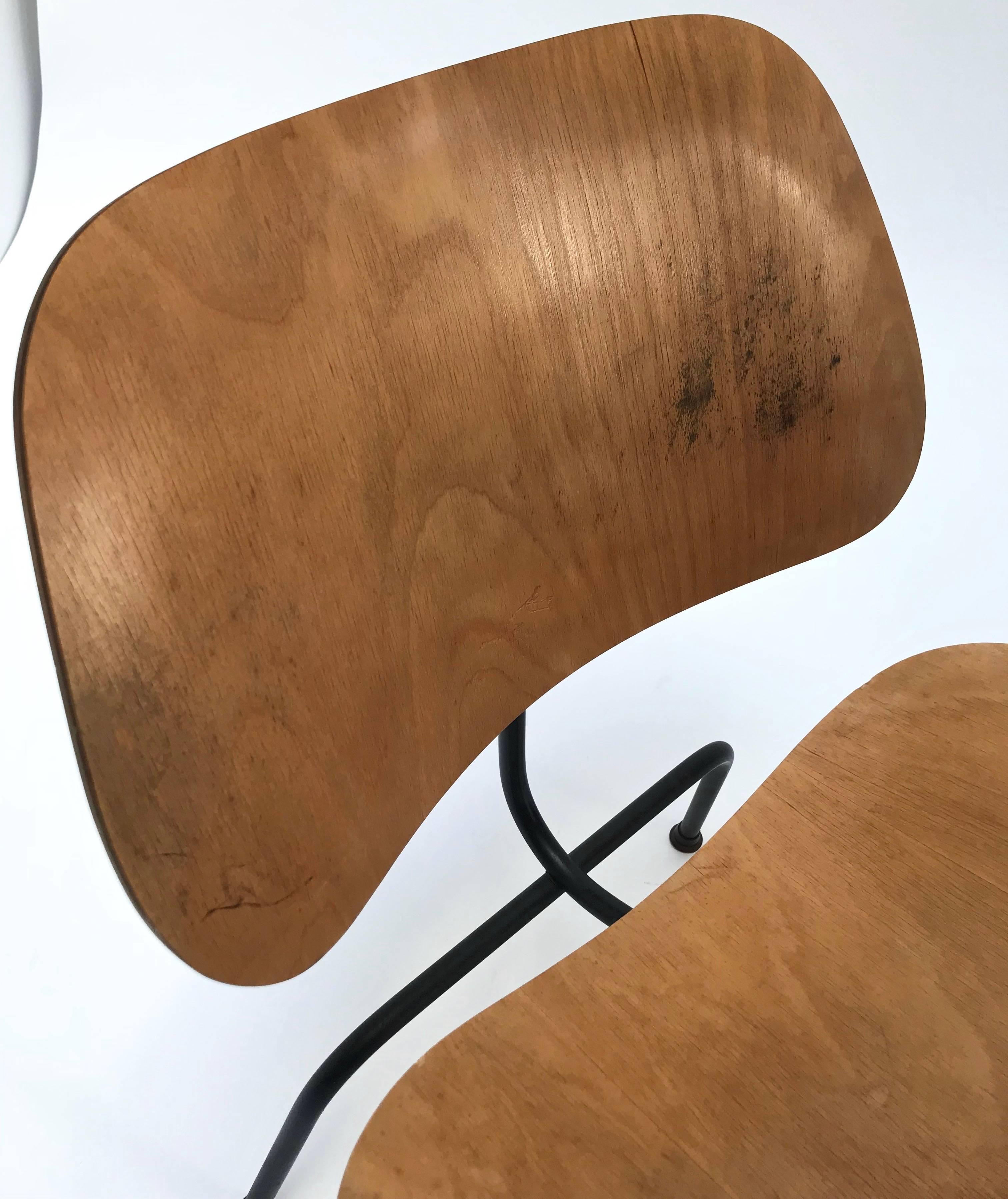 American Charles and Ray Eames for Herman Miller 1950s LCM Chair