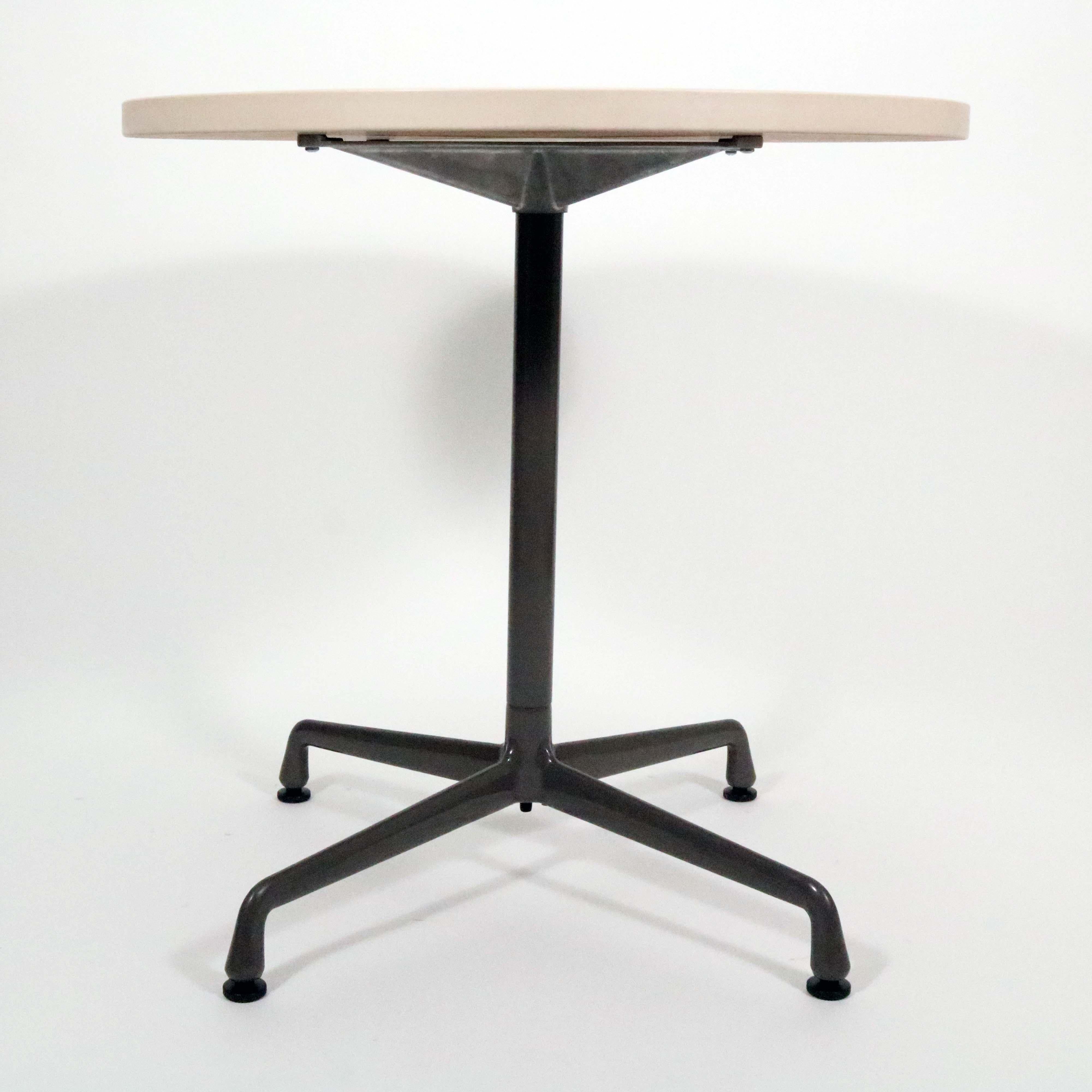 American Charles and Ray Eames for Herman Miller Aluminum Group Bistro Table