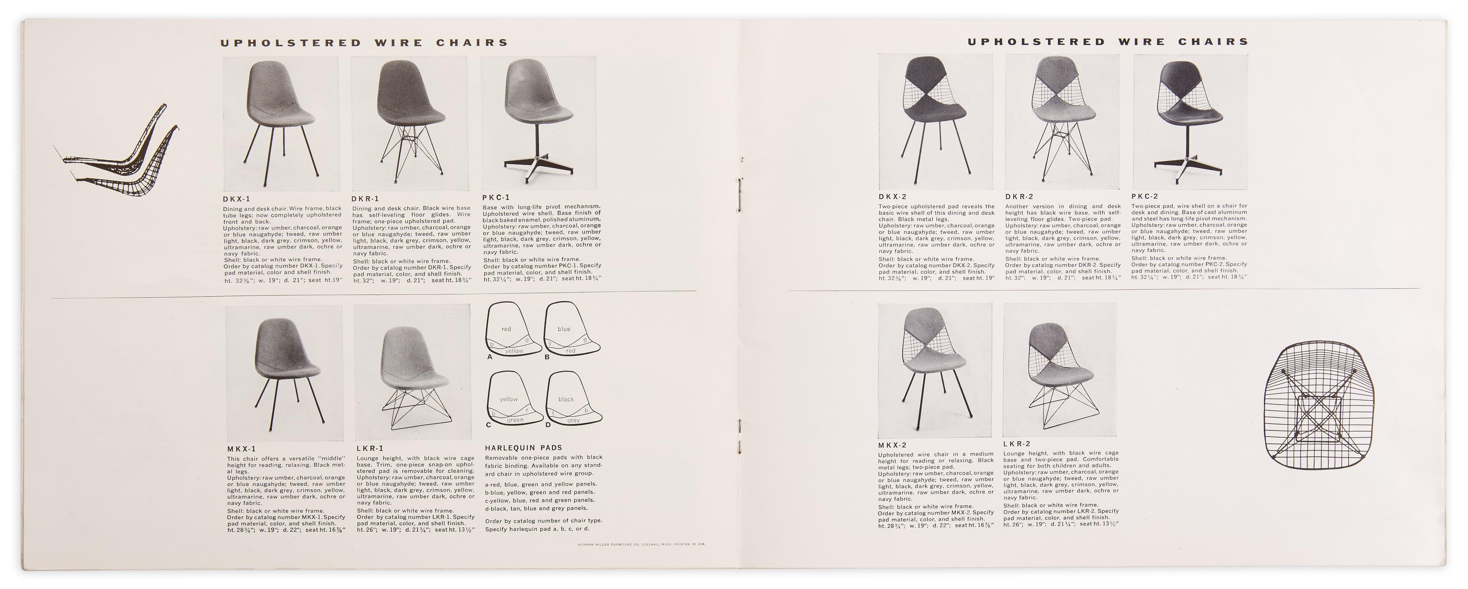 Charles and Ray Eames for Herman Miller DKX-1 Chair, Black Leather, H-Base, 1955 Bon état - En vente à Brooklyn, NY