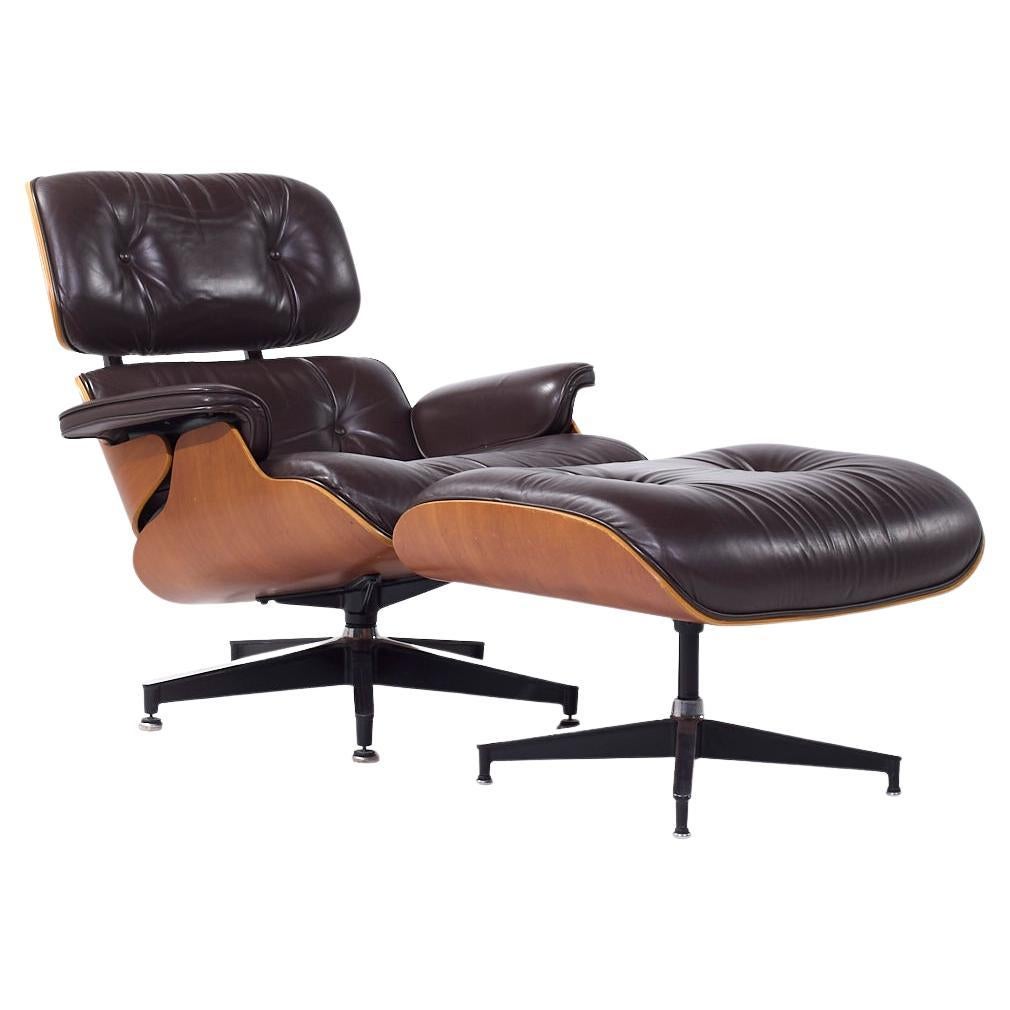 Charles and Ray Eames for Herman Miller MCM Eames Lounge Chair with Ottoman