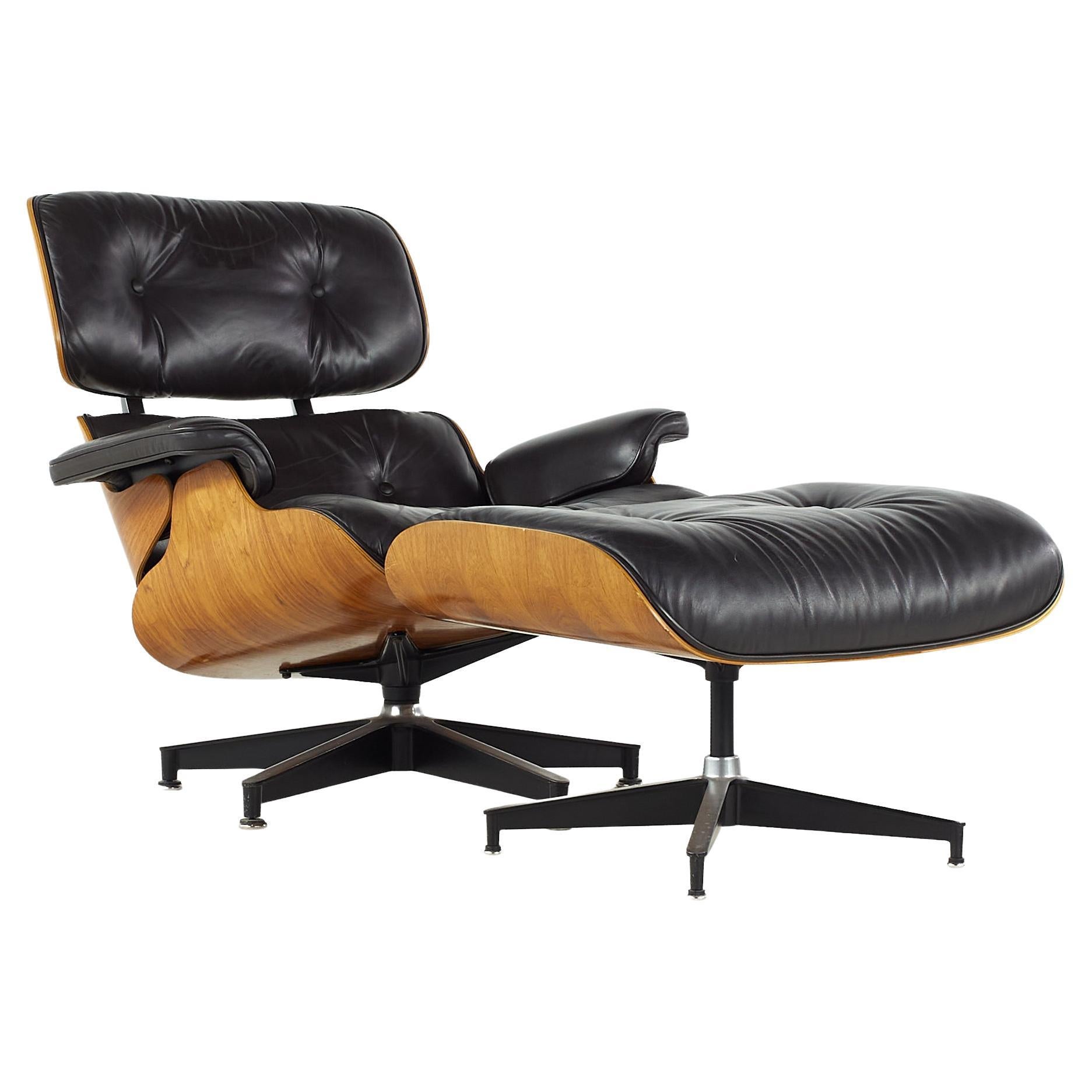Eames Lounge Chair with Ottoman for Herman Miller, 1st Edition 5759