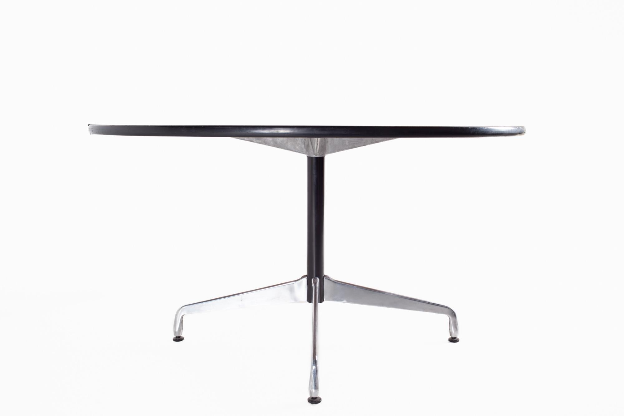 Late 20th Century Charles and Ray Eames for Herman Miller Mid Century Dining Table For Sale