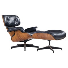 Charles and Ray Eames for Herman Miller Rosewood Eames Chair and Ottoman