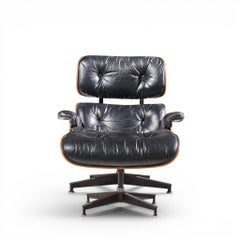 Charles and Ray Eames for Herman Miller Rosewood Eames Lounge Chair and Ottoman