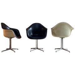 Charles and Ray Eames for Herman Miller Three 
La Fonda
 Chairs, circa 1960s