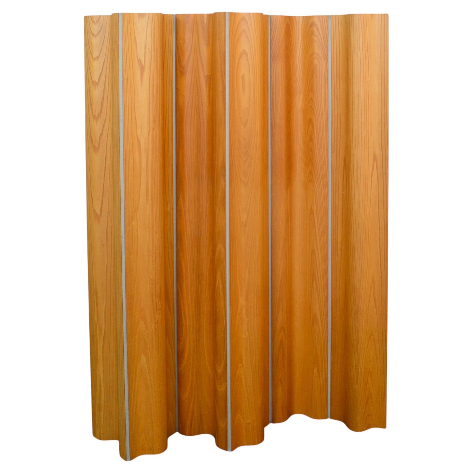 Charles and Ray Eames FSW-6 Folding Plywood Screen in Ash