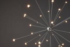 Charles and Ray Eames Galaxy Aluminium 120 cm Pendant Lamp by Cassina