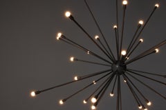 Charles and Ray Eames Galaxy Schwarz 120 cm Pendelleuchte von Cassina