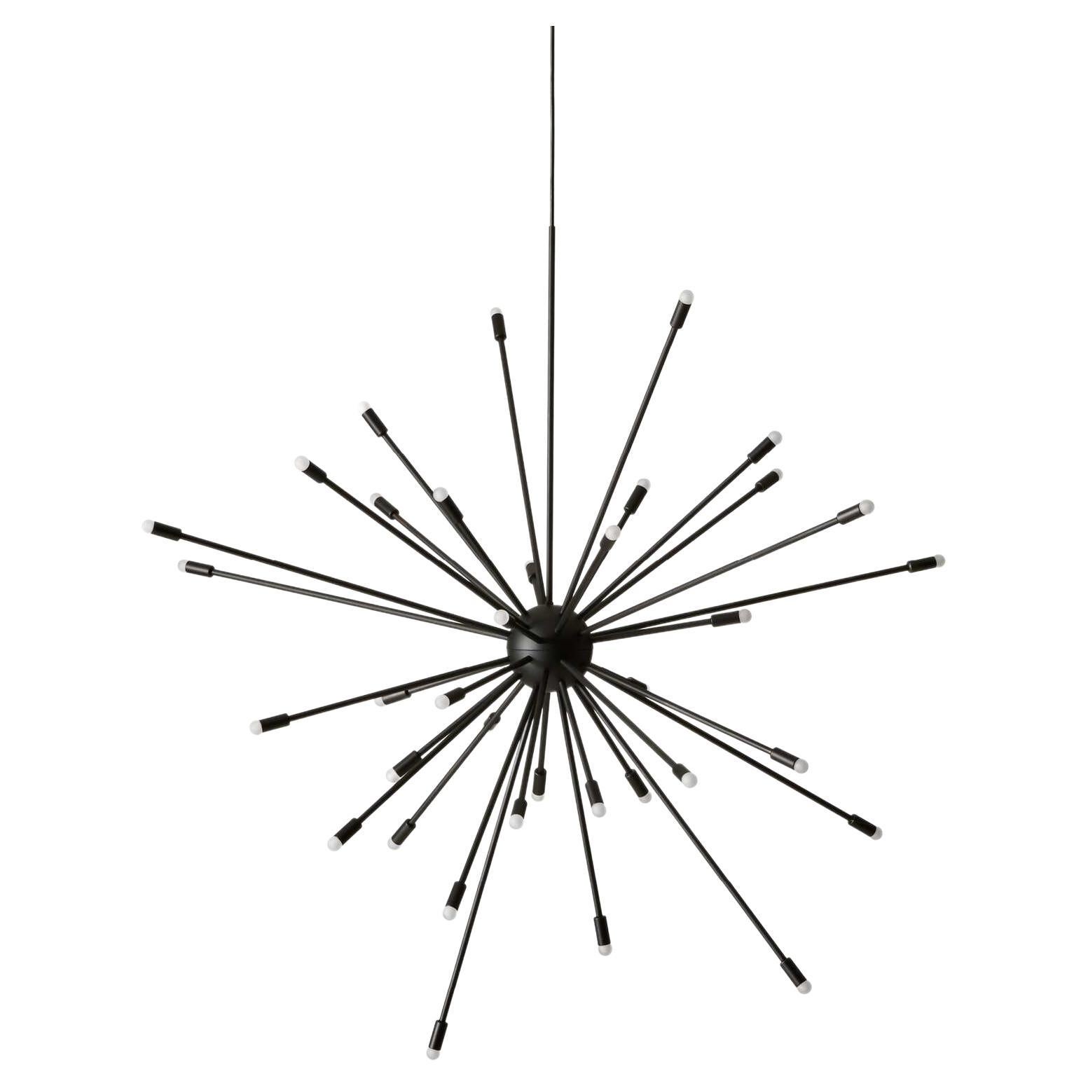 Charles and Ray Eames Galaxy Schwarze Pendelleuchte von Cassina im Angebot