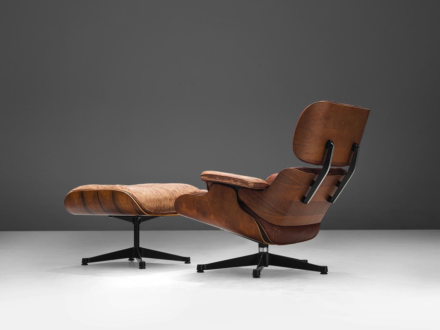 American Charles and Ray Eames Lounge Chair and Ottoman