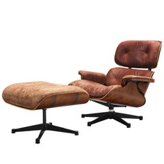 Charles and Ray Eames Lounge Chair and Ottoman