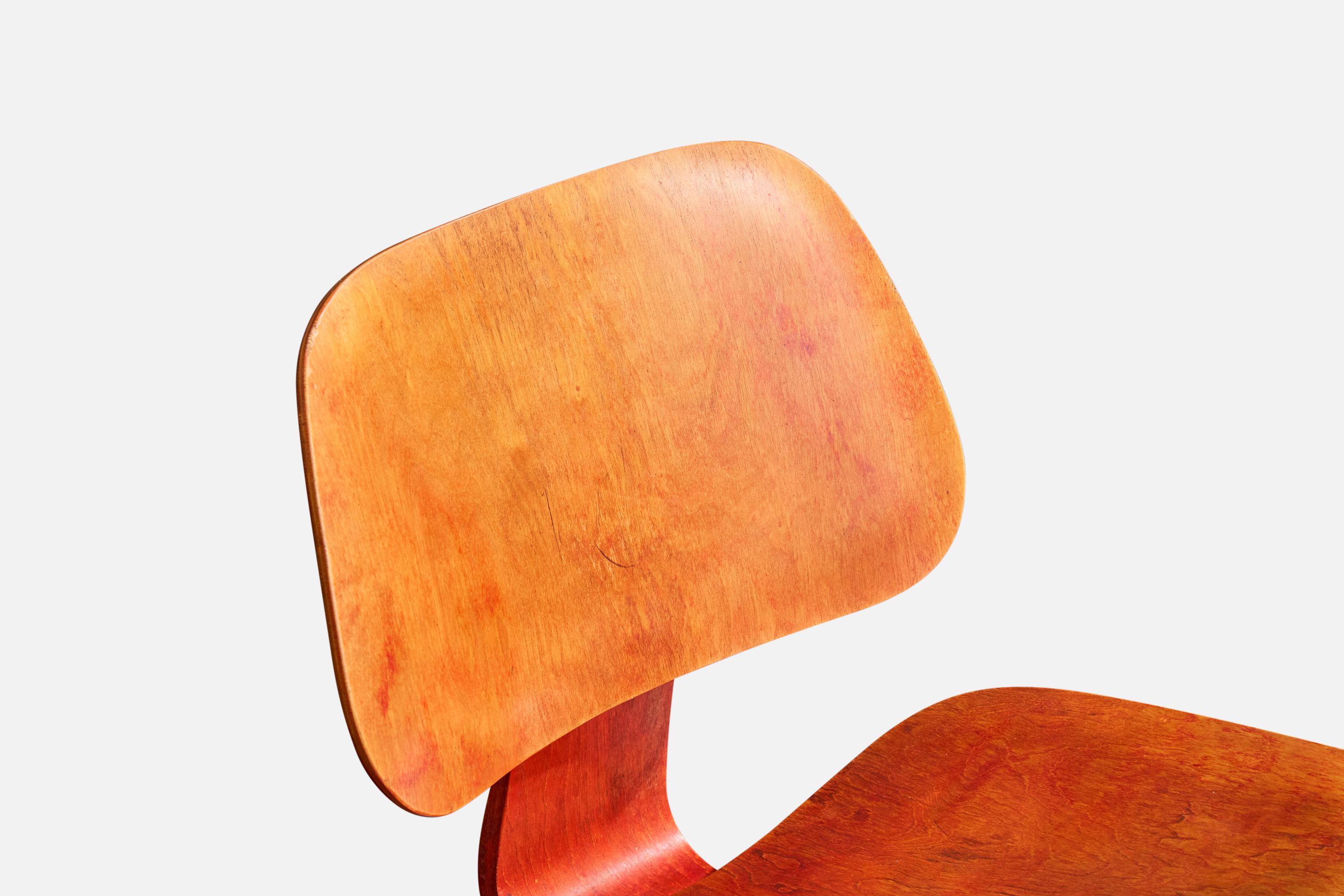 Charles und Ray Eames, Lounge Chair, Sperrholz, USA, 1950er Jahre im Angebot 3