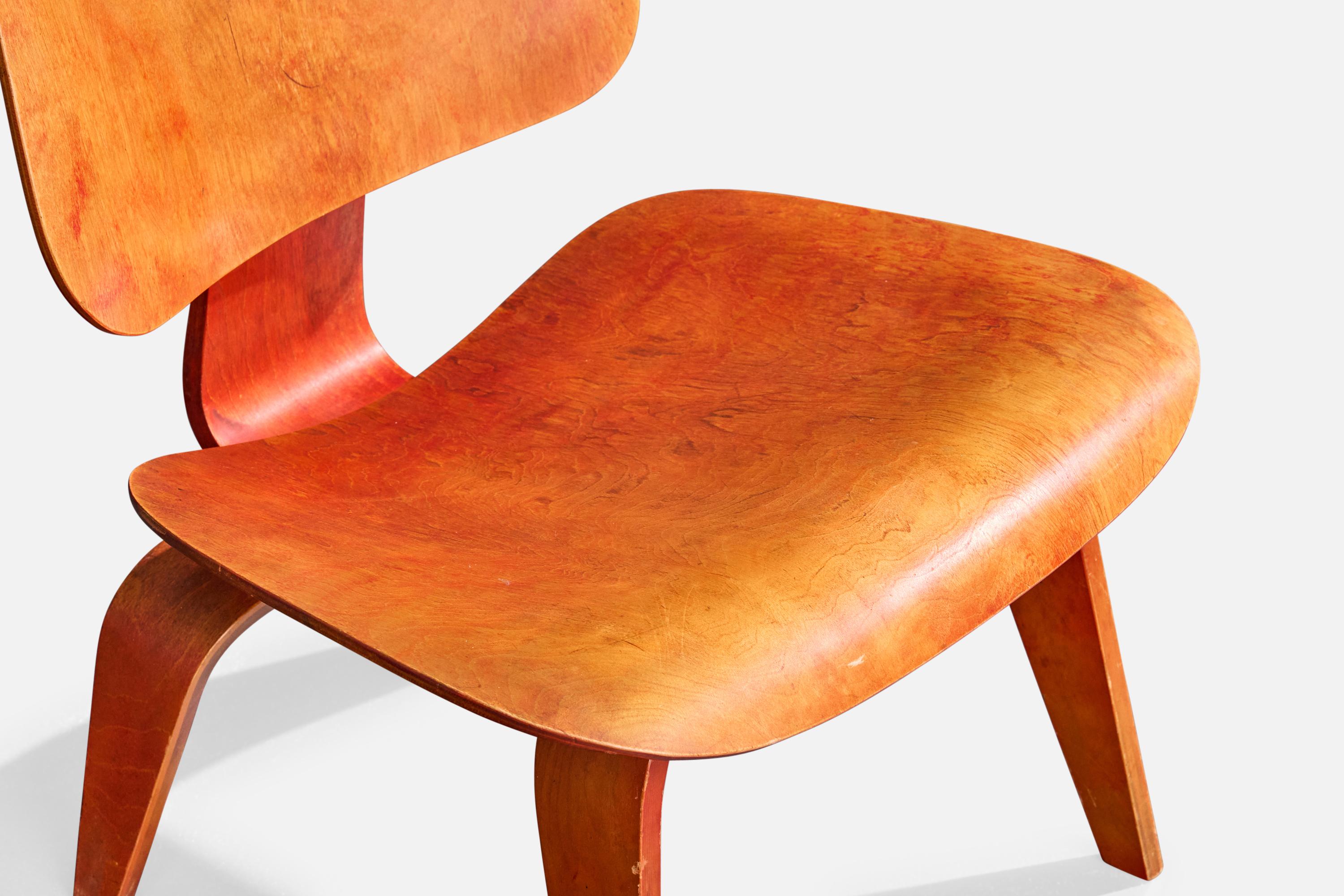 Charles und Ray Eames, Lounge Chair, Sperrholz, USA, 1950er Jahre im Angebot 4