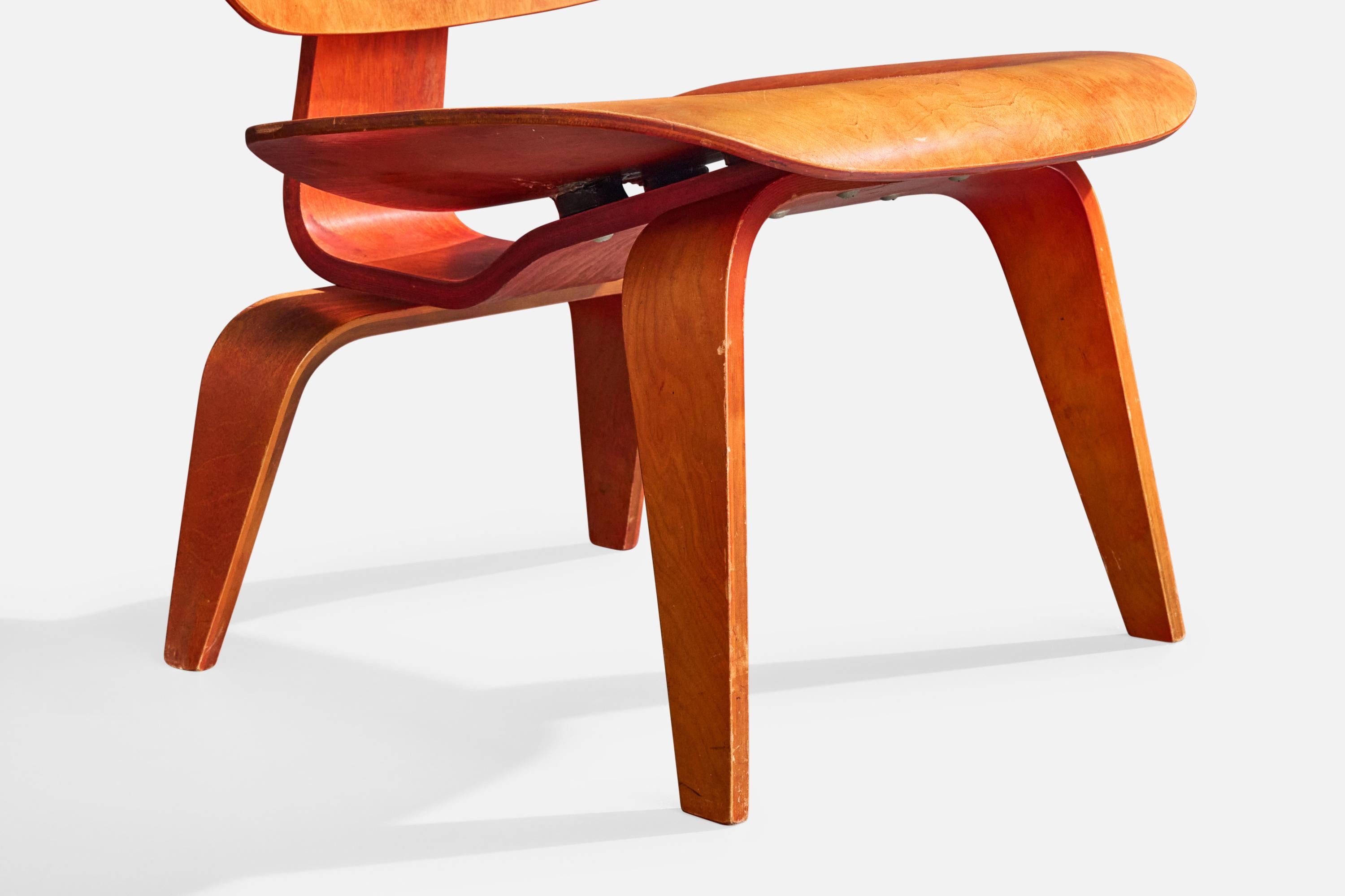 Charles und Ray Eames, Lounge Chair, Sperrholz, USA, 1950er Jahre im Angebot 5