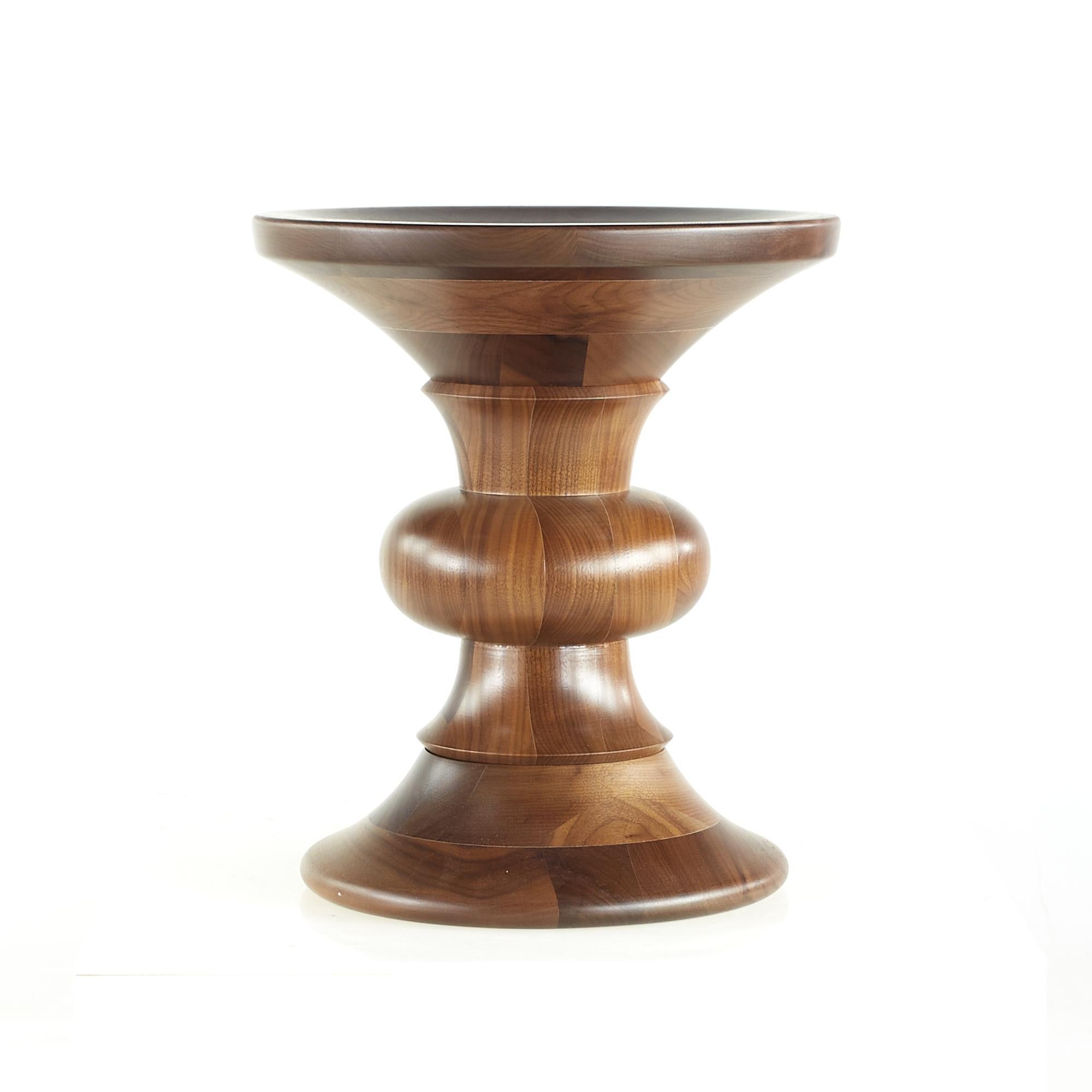 Fresh Look at Charles And Ray Eames Midcentury Walnut Time Life Stool For