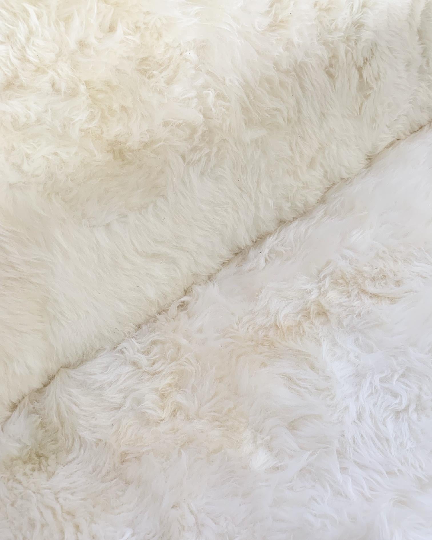 Charles and Ray Eames for Herman Miller Model 3473 Sofa, Restored in Brazilian Sheepskin

It doesn't get much better than this! This Eames sofa went through a meticulous interior and exterior restoration. All new foam was added to the seat cushion