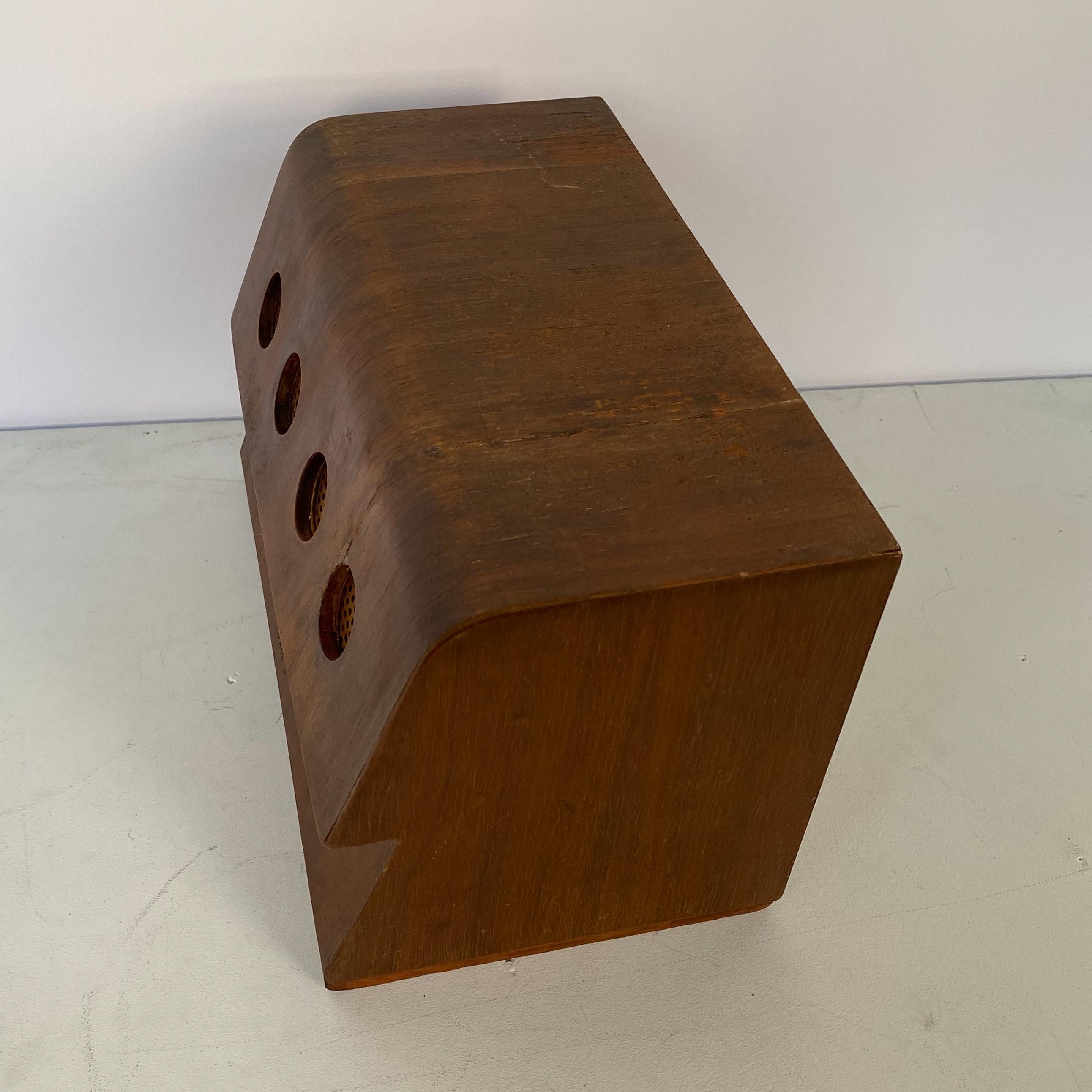 Charles and Ray Eames Molded Plywood Radio 1