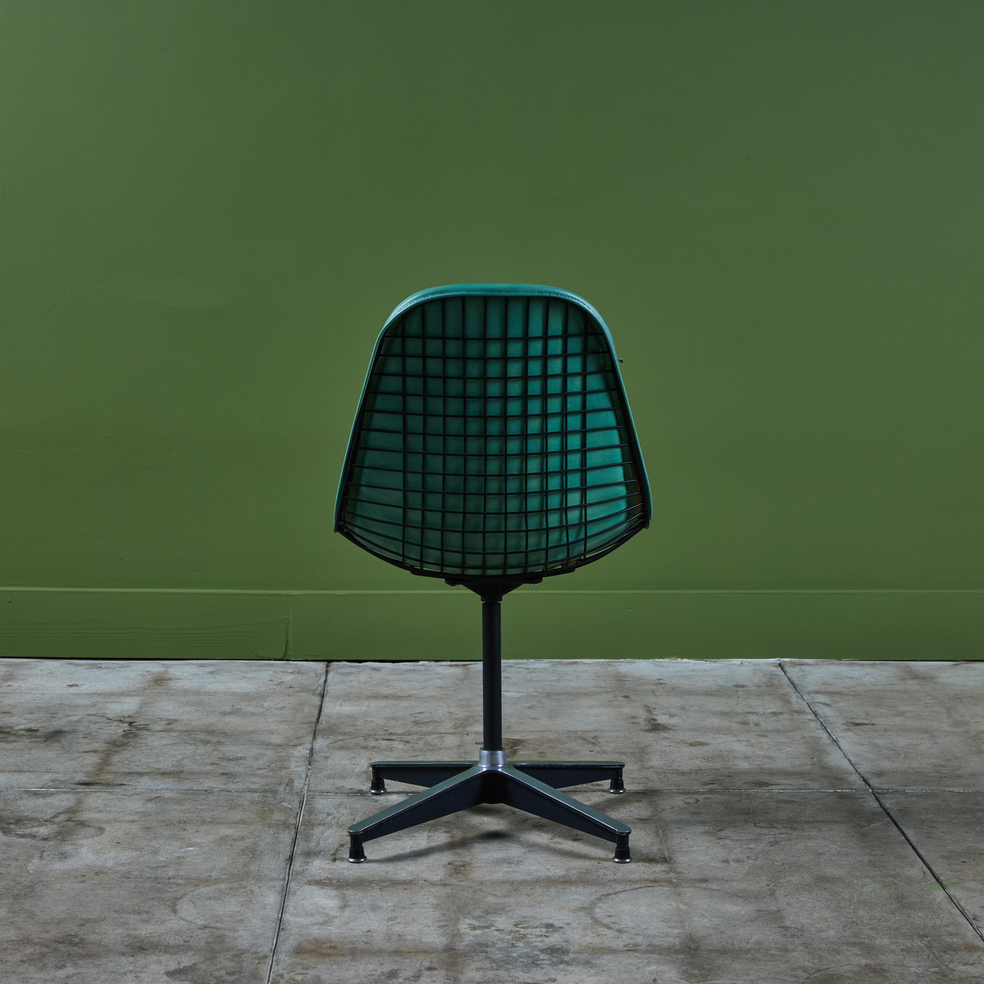 Charles and Ray Eames PKC Wire Chair mit Drehfuß für Herman Miller im Angebot 1