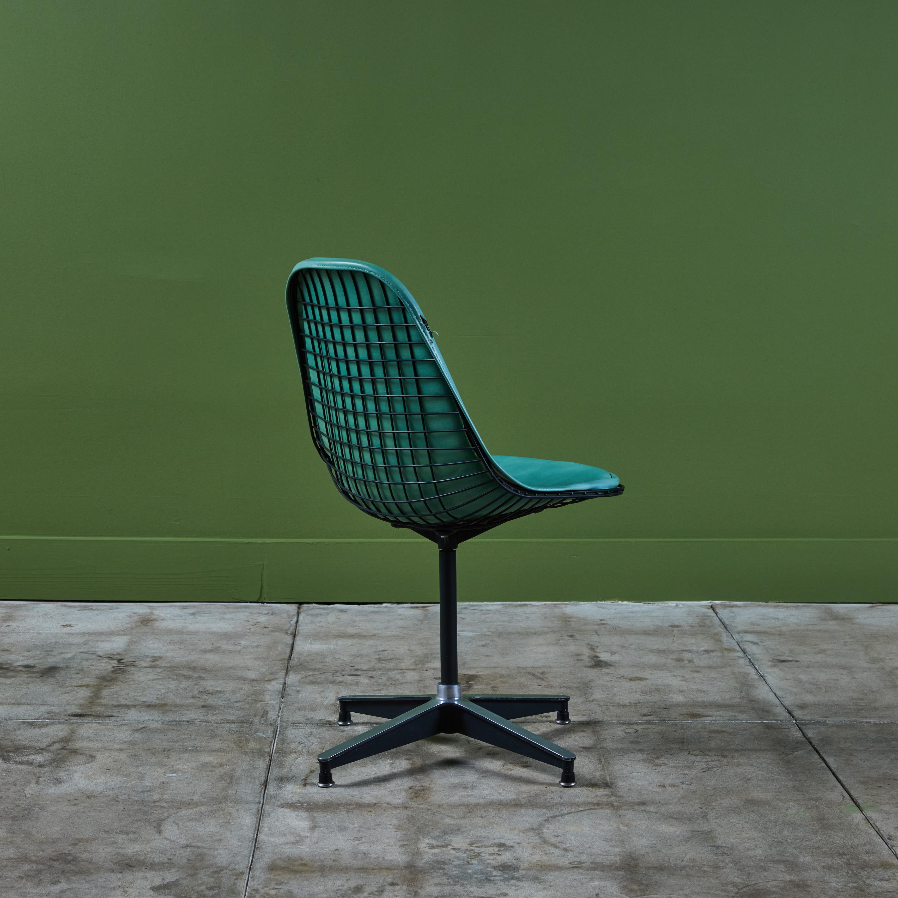 Charles and Ray Eames PKC Wire Chair mit Drehfuß für Herman Miller im Angebot 2