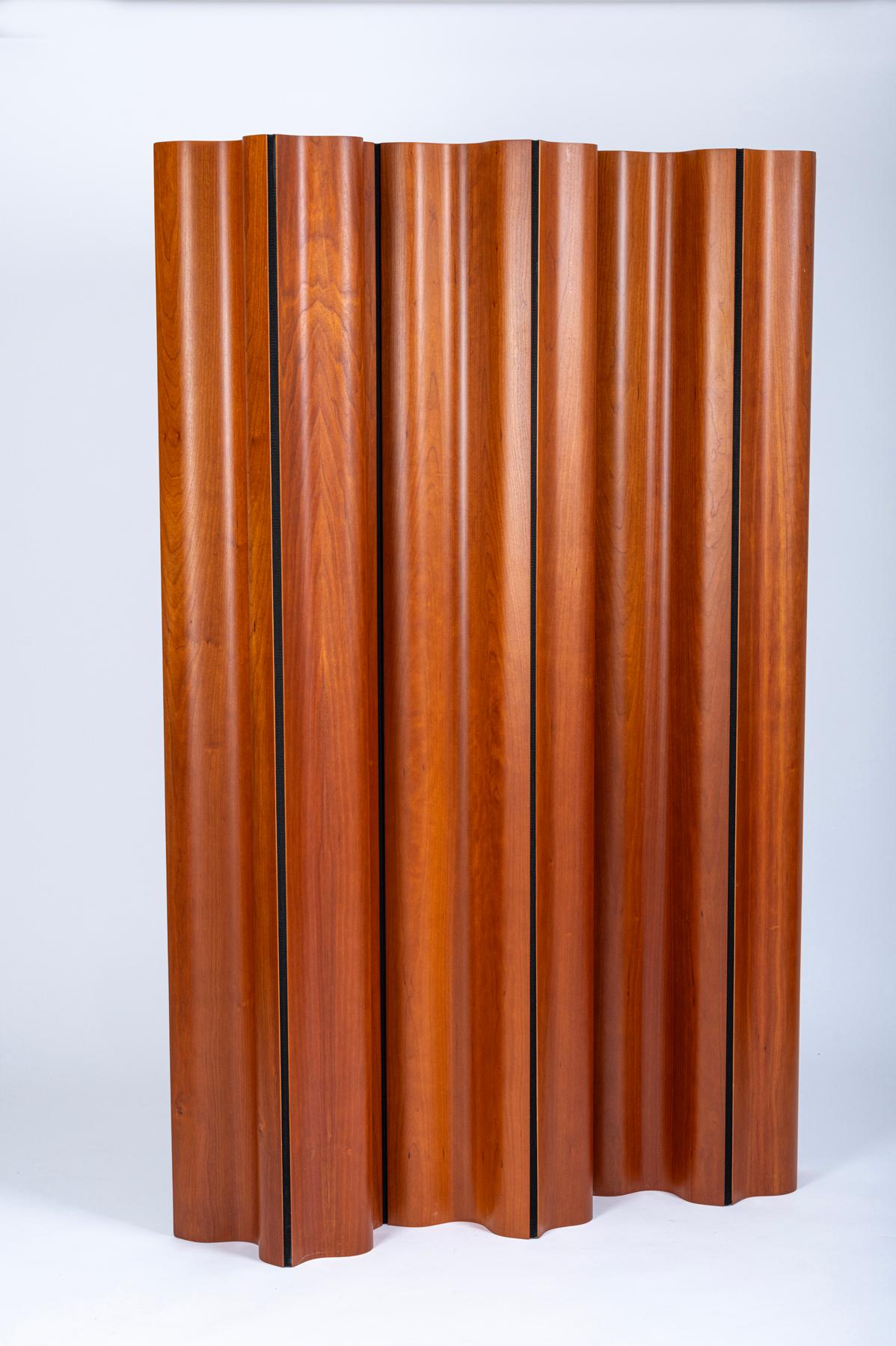 Mid-Century Modern Charles and Ray Eames plywood screen, room divider