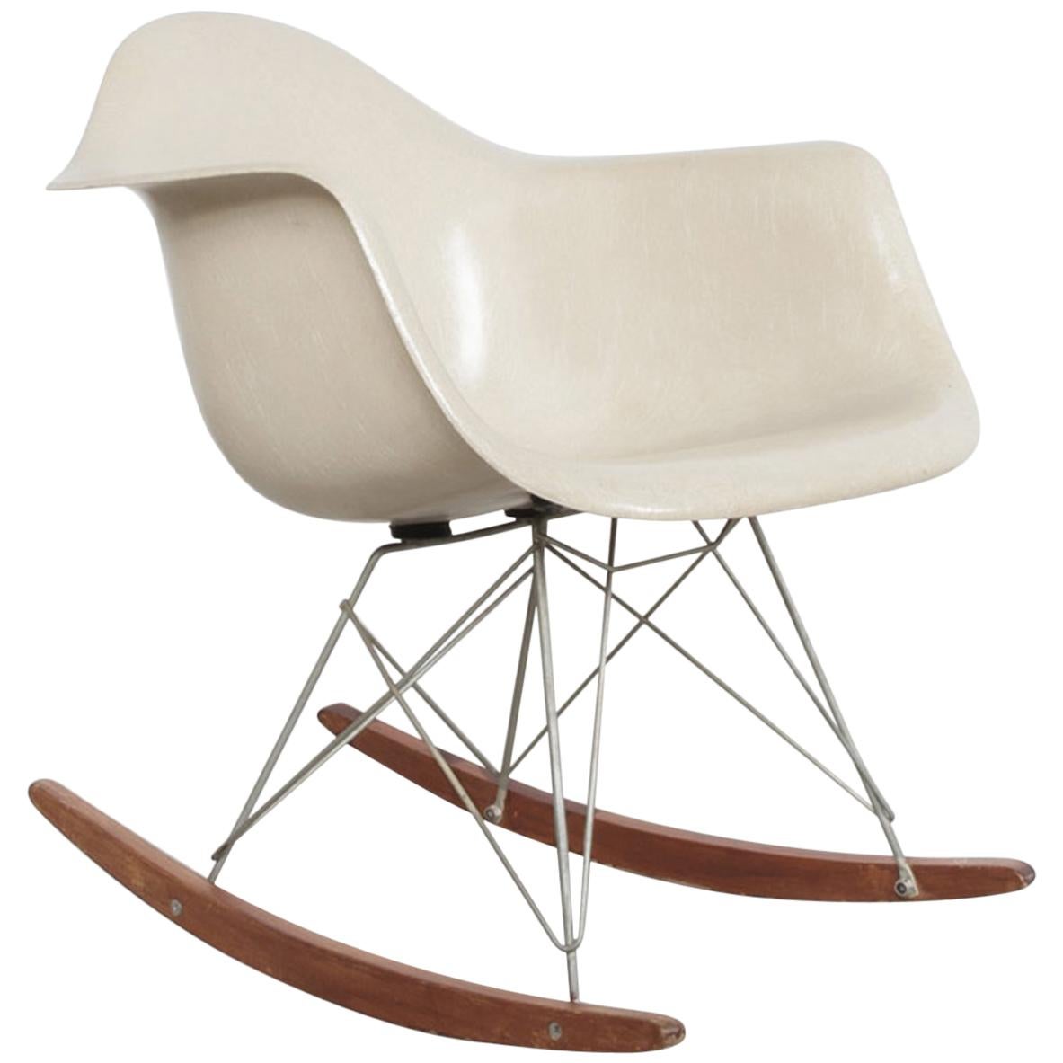 Charles and Ray Eames; 'RAR' Rocking Chair, 1960s For Sale