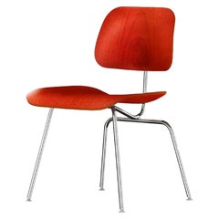 Charles and Ray Eames Red Beech DCM Chair, Herman Miller, Dining, Side Chair