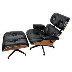 Charles and Ray Eames Rosewood 670/671 Lounge & Ottoman