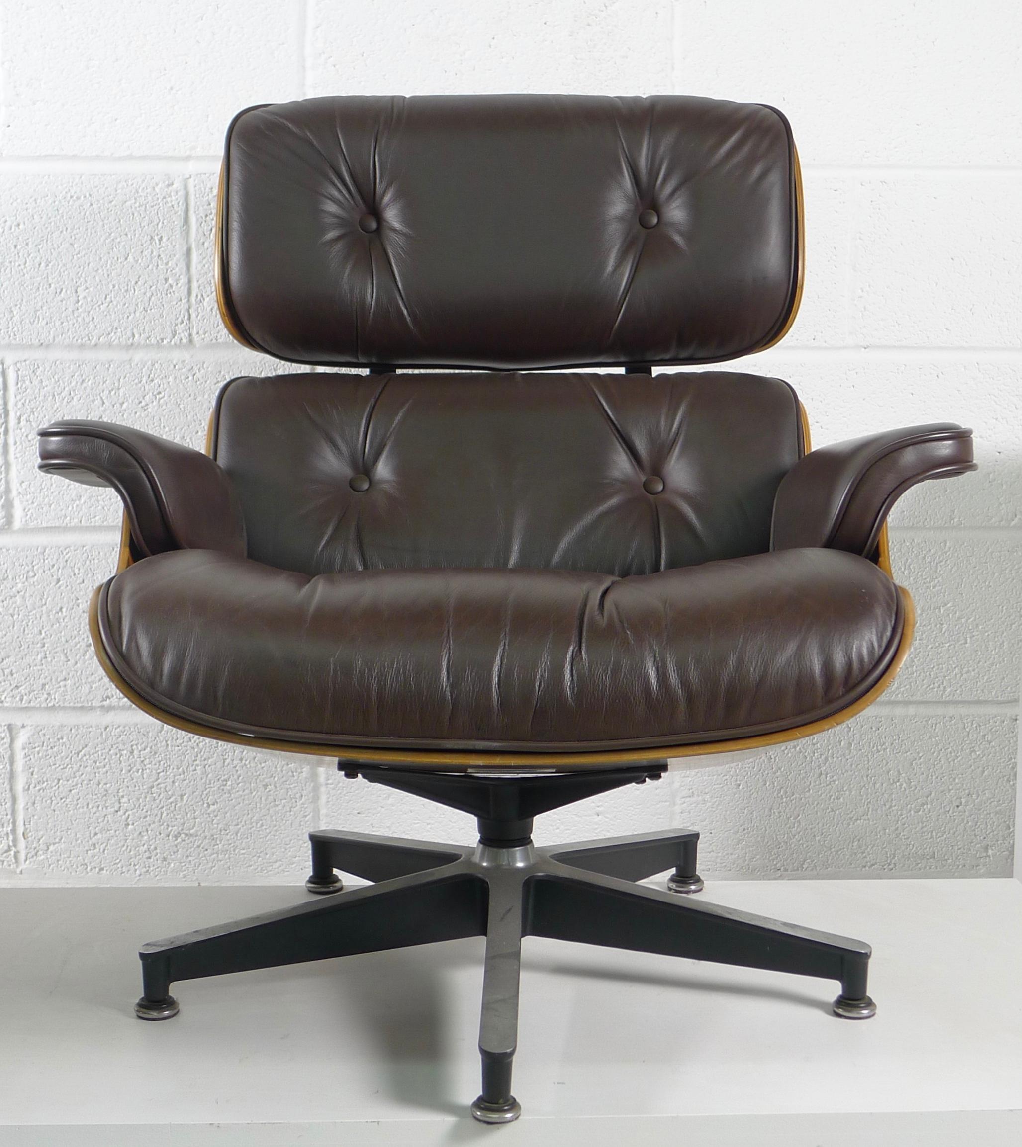 Charles and Ray Eames, Rosewood Lounge Chair and Ottoman, Herman Miller, USA 3