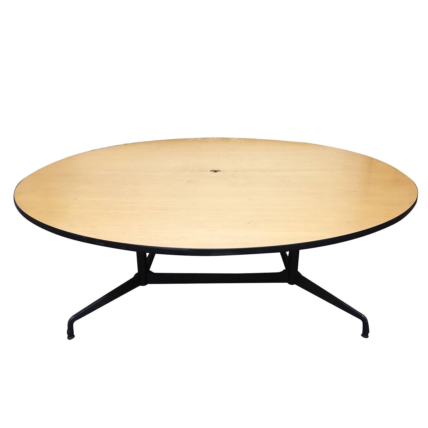 large round conference table