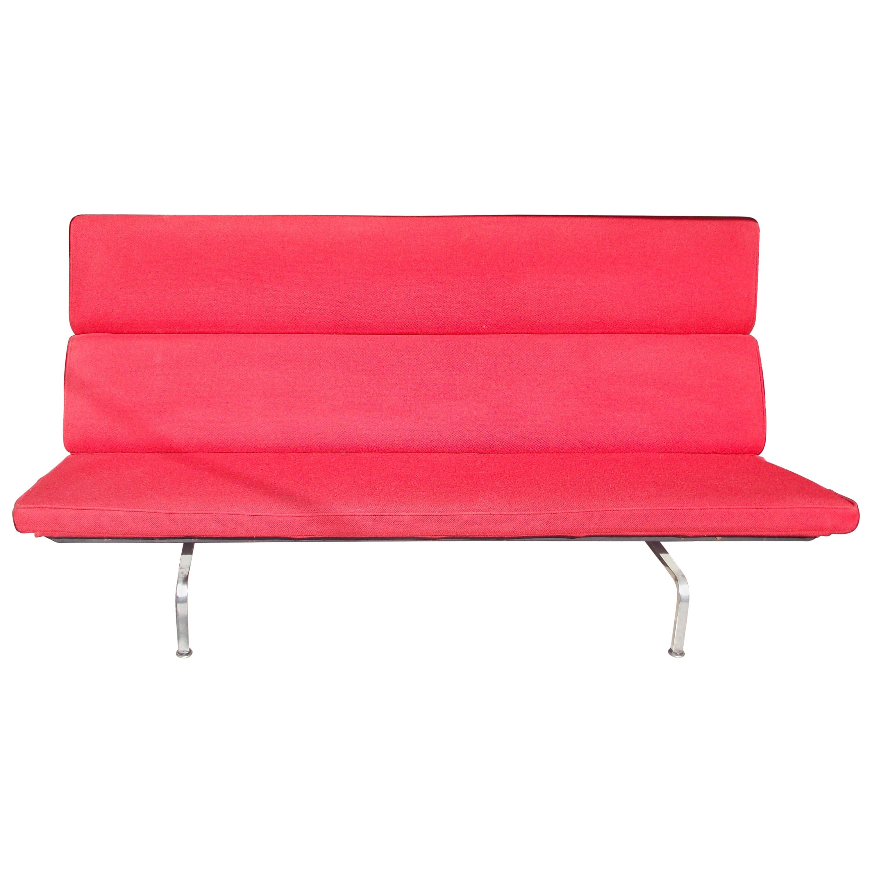 Charles and Ray Eames Sofa Compact For Sale at 1stDibs