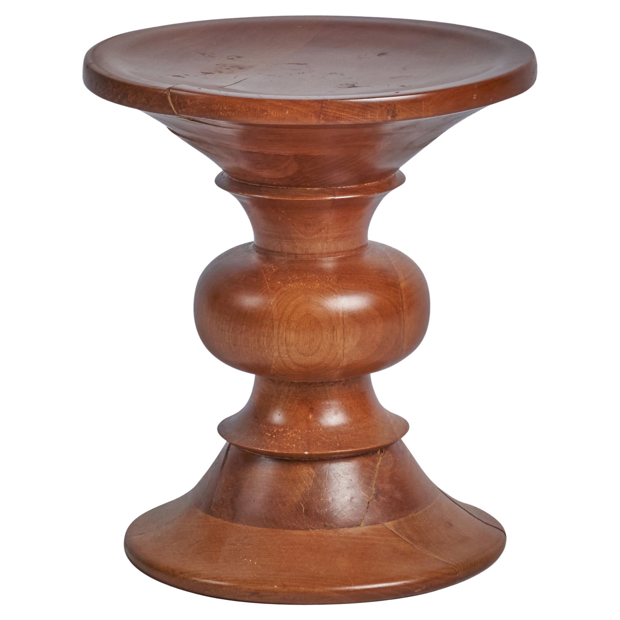 Charles und Ray Eames, Time Life Hocker, Nussbaum, USA, 1960er Jahre