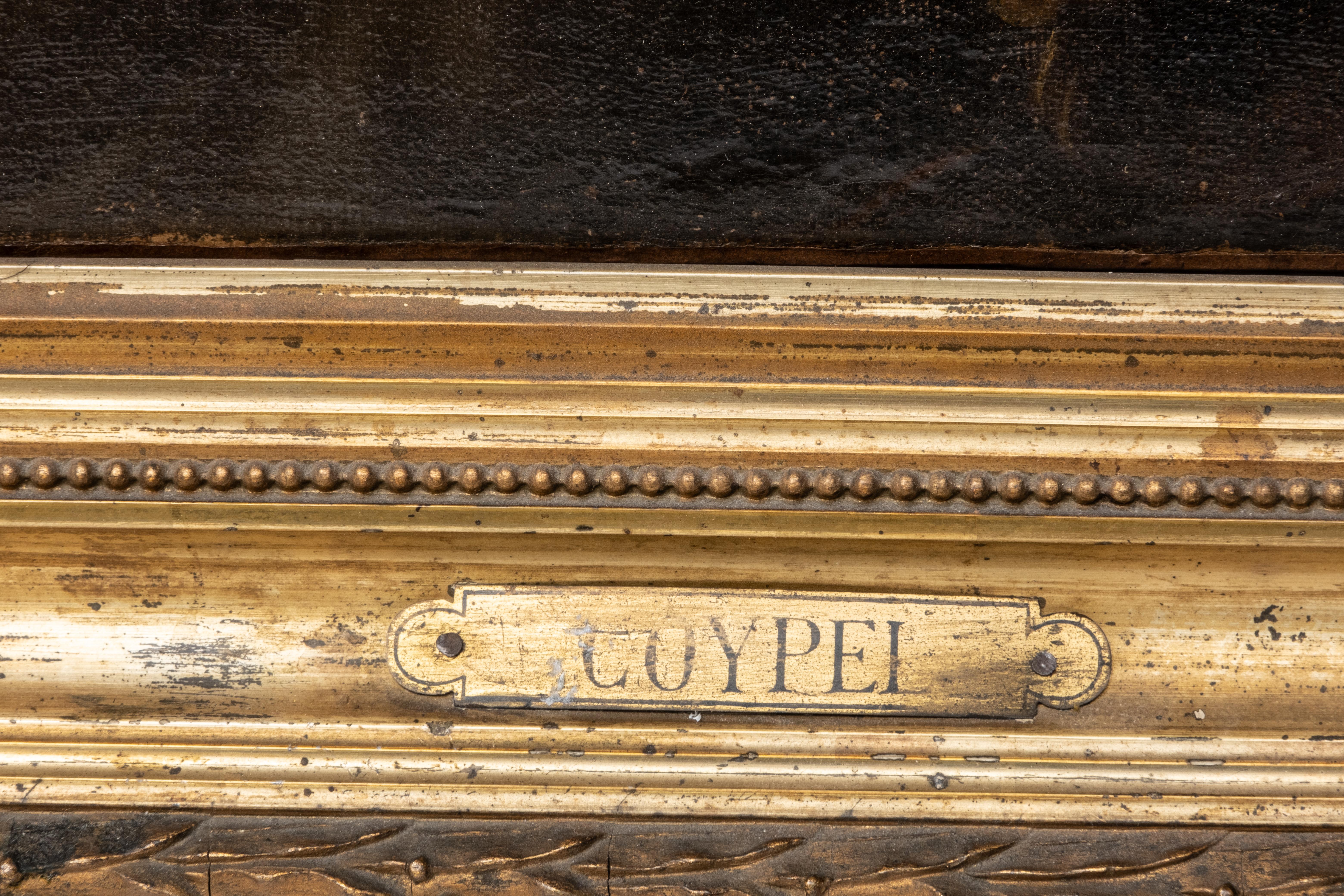 Charles Coypel Fin du 18e ou début du 19e siècle Huile sur toile Bon état - En vente à Kingston, NY