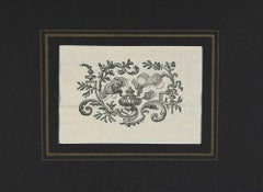 The Ornament - Etching by Charles-Antoine Jombert - 1755