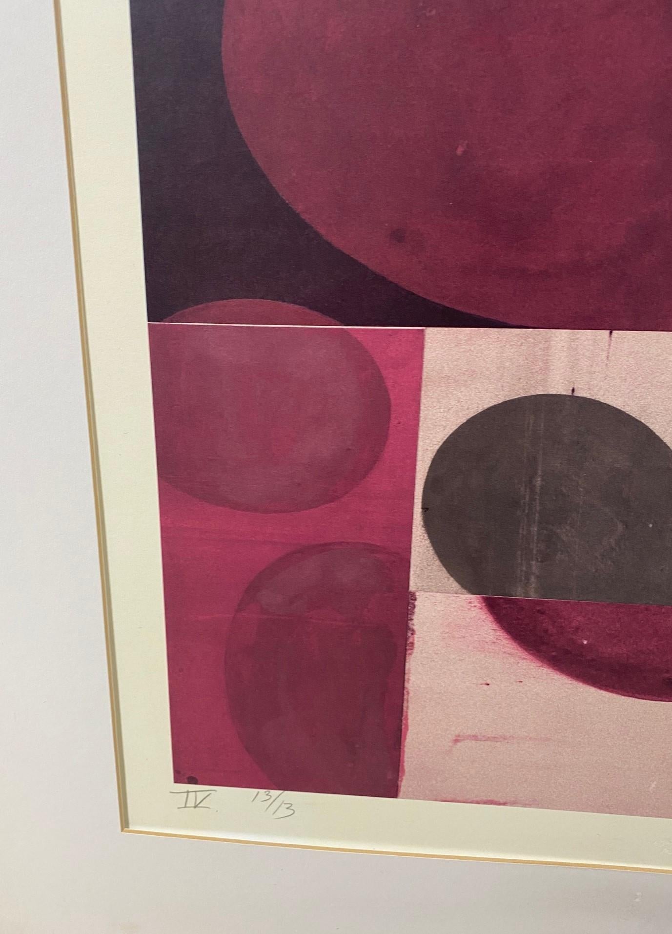 Paper Charles Arnoldi California Artist Signed Limited Edition Abstract Art Lithograph For Sale