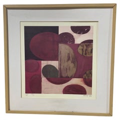 Charles Arnoldi California Artist Signed Limited Edition Abstract Art Lithograph
