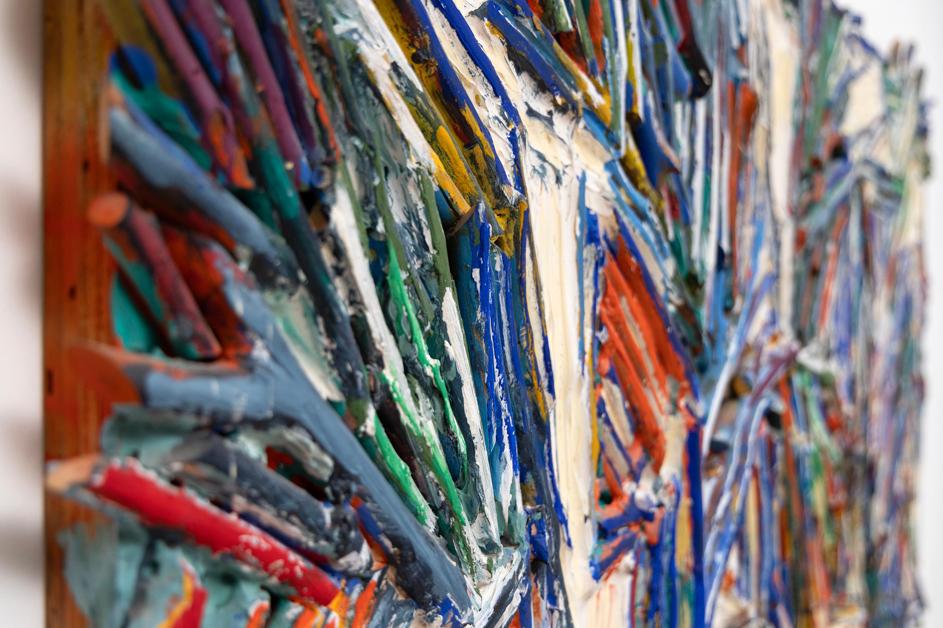 Bastone appiccicoso - Painting di Charles Arnoldi