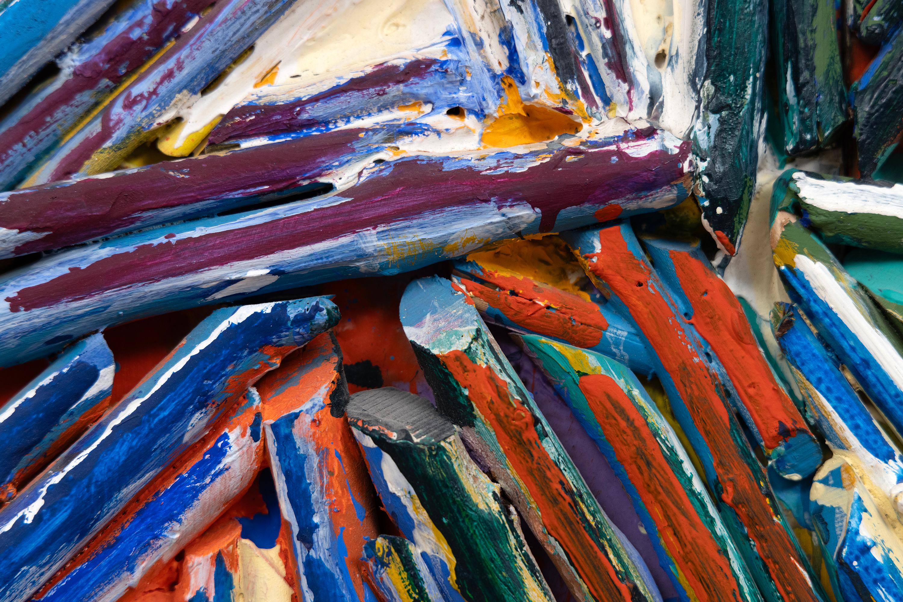 Bastone appiccicoso - Painting Astratto di Charles Arnoldi