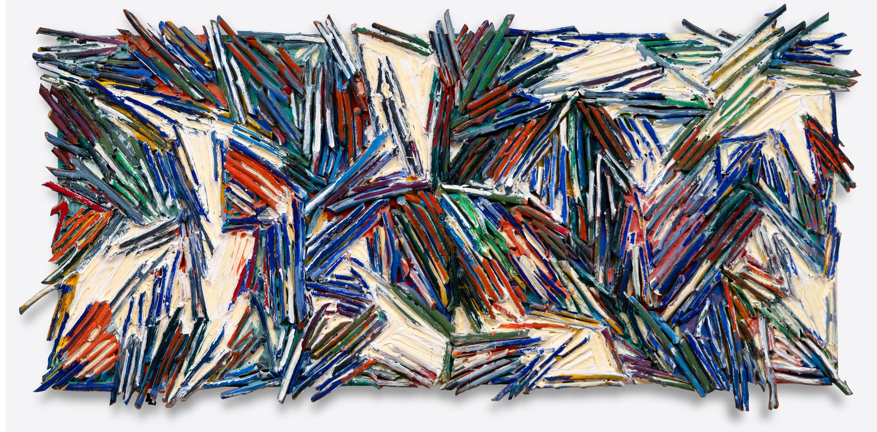 Abstract Painting di Charles Arnoldi - Bastone appiccicoso